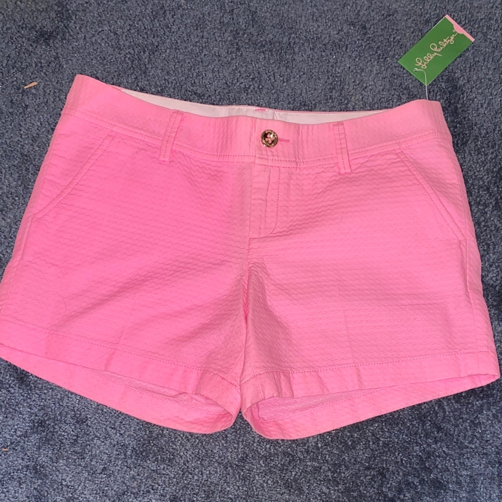 Lilly Pulitzer Pink Pout Women's Callahan Shorts NWT size 8